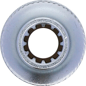 BGS 10208 Steckschlüssel-Einsatz Gear Lock | Antrieb Innenvierkant 12,5 mm (1/2") | SW 8 mm