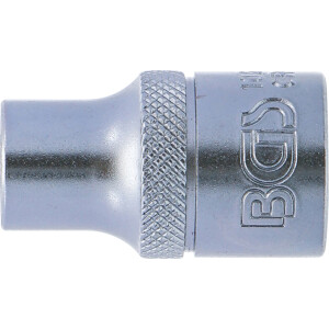 BGS 10210 Steckschlüssel-Einsatz Gear Lock | Antrieb Innenvierkant 12,5 mm (1/2") | SW 10 mm
