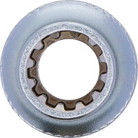 BGS 10210 Steckschlüssel-Einsatz Gear Lock | Antrieb Innenvierkant 12,5 mm (1/2") | SW 10 mm