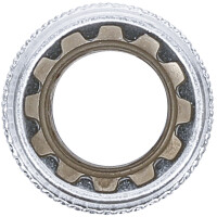 BGS 10214 Steckschlüssel-Einsatz Gear Lock | Antrieb Innenvierkant 12,5 mm (1/2") | SW 14 mm