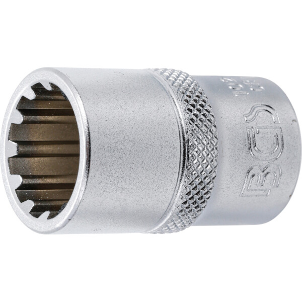 BGS 10216 Steckschlüssel-Einsatz Gear Lock | Antrieb Innenvierkant 12,5 mm (1/2") | SW 16 mm