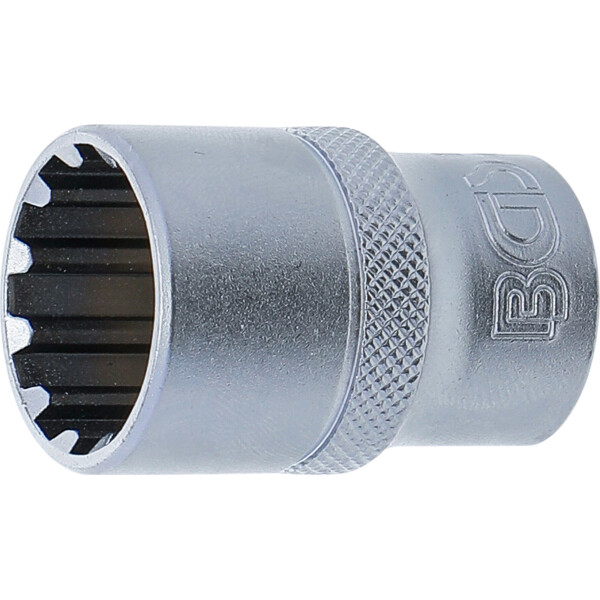 BGS 10219 Steckschlüssel-Einsatz Gear Lock | Antrieb Innenvierkant 12,5 mm (1/2") | SW 19 mm
