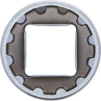 BGS 10219 Steckschlüssel-Einsatz Gear Lock | Antrieb Innenvierkant 12,5 mm (1/2") | SW 19 mm