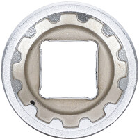 BGS 10222 Steckschlüssel-Einsatz Gear Lock | Antrieb Innenvierkant 12,5 mm (1/2") | SW 22 mm