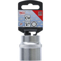 BGS 10230 Steckschlüssel-Einsatz Gear Lock | Antrieb Innenvierkant 12,5 mm (1/2") | SW 30 mm