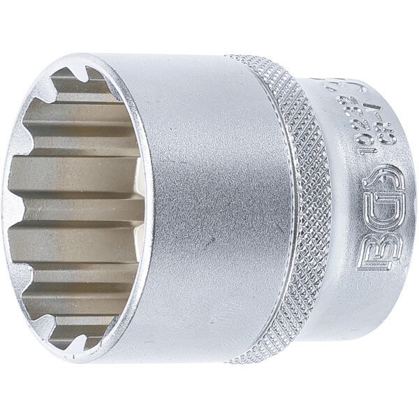 BGS 10232 Steckschlüssel-Einsatz Gear Lock | Antrieb Innenvierkant 12,5 mm (1/2") | SW 32 mm