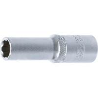 BGS 10272 Steckschlüssel-Einsatz Super Lock, tief | Antrieb Innenvierkant 12,5 mm (1/2") | SW 12 mm