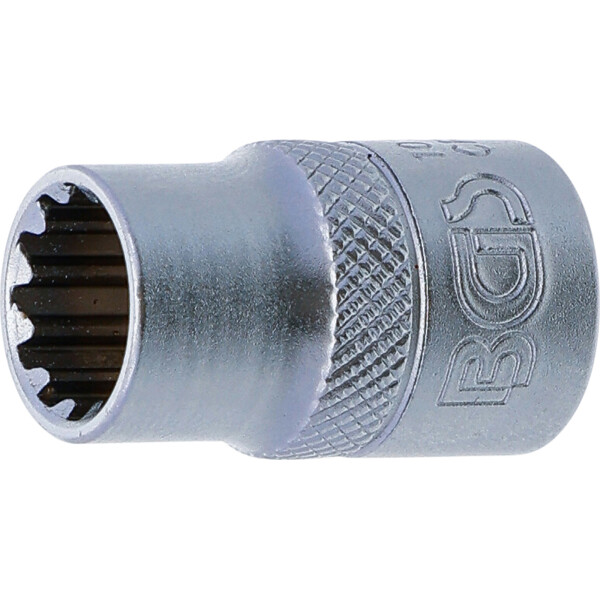 BGS 10310 Steckschlüssel-Einsatz Gear Lock | Antrieb Innenvierkant 10 mm (3/8") | SW 10 mm