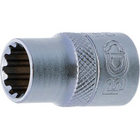 BGS 10310 Steckschlüssel-Einsatz Gear Lock | Antrieb Innenvierkant 10 mm (3/8") | SW 10 mm