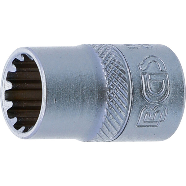 BGS 10311 Steckschlüssel-Einsatz Gear Lock | Antrieb Innenvierkant 10 mm (3/8") | SW 11 mm