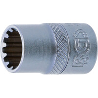 BGS 10311 Steckschlüssel-Einsatz Gear Lock | Antrieb Innenvierkant 10 mm (3/8") | SW 11 mm