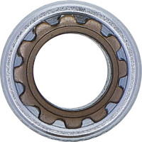 BGS 10311 Steckschlüssel-Einsatz Gear Lock | Antrieb Innenvierkant 10 mm (3/8") | SW 11 mm