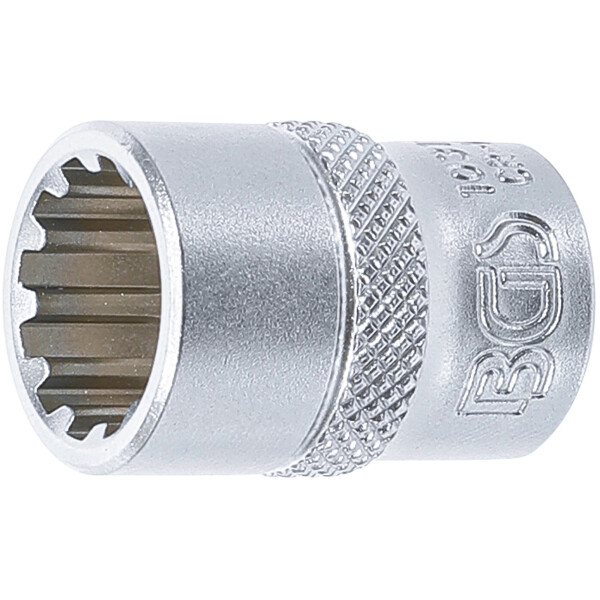 BGS 10313 Steckschlüssel-Einsatz Gear Lock | Antrieb Innenvierkant 10 mm (3/8") | SW 13 mm