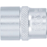 BGS 10314 Steckschlüssel-Einsatz Gear Lock | Antrieb Innenvierkant 10 mm (3/8") | SW 14 mm