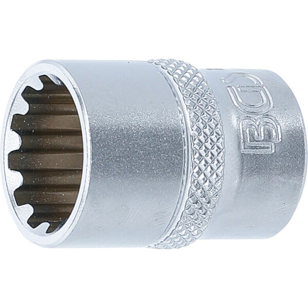 BGS 10315 Steckschlüssel-Einsatz Gear Lock | Antrieb Innenvierkant 10 mm (3/8") | SW 15 mm
