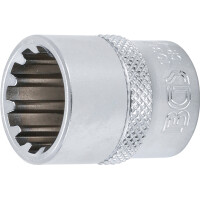 BGS 10316 Steckschlüssel-Einsatz Gear Lock | Antrieb Innenvierkant 10 mm (3/8") | SW 16 mm