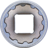 BGS 10318 Steckschlüssel-Einsatz Gear Lock | Antrieb Innenvierkant 10 mm (3/8") | SW 18 mm