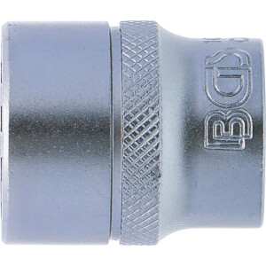 BGS 10319 Steckschlüssel-Einsatz Gear Lock | Antrieb Innenvierkant 10 mm (3/8") | SW 19 mm