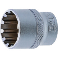BGS 10319 Steckschlüssel-Einsatz Gear Lock | Antrieb Innenvierkant 10 mm (3/8") | SW 19 mm