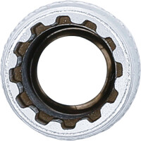 BGS 10351 Steckschlüssel-Einsatz Gear Lock, tief | Antrieb Innenvierkant 10 mm (3/8") | SW 11 mm