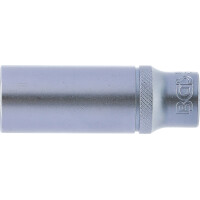 BGS 10355 Steckschlüssel-Einsatz Gear Lock, tief | Antrieb Innenvierkant 10 mm (3/8") | SW 15 mm