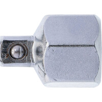 BGS 1039-ADAPT Steckschlüssel-Adapter | Innenvierkant 12,5 mm (1/2") - Außenvierkant 10 mm (3/8")