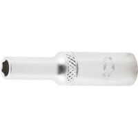 BGS 10505 Steckschlüssel-Einsatz Sechskant, tief | Antrieb Innenvierkant 6,3 mm (1/4") | SW 5 mm