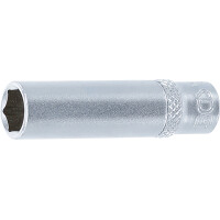 BGS 10509 Steckschlüssel-Einsatz Sechskant, tief | Antrieb Innenvierkant 6,3 mm (1/4") | SW 9 mm
