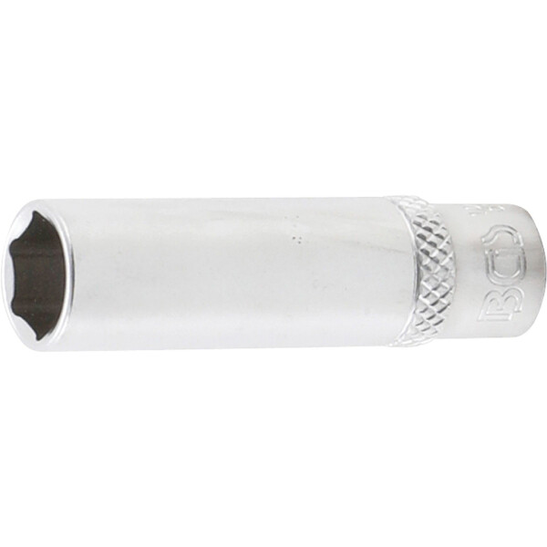 BGS 10510 Steckschlüssel-Einsatz Sechskant, tief | Antrieb Innenvierkant 6,3 mm (1/4") | SW 10 mm