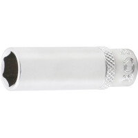 BGS 10511 Steckschlüssel-Einsatz Sechskant, tief | Antrieb Innenvierkant 6,3 mm (1/4") | SW 11 mm