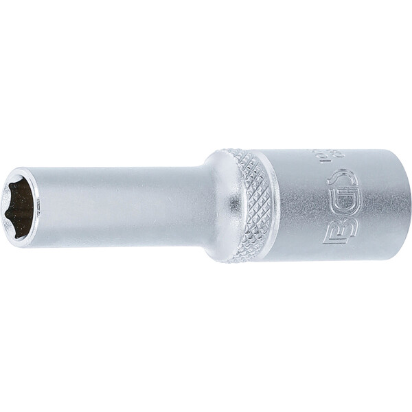 BGS 10528 Steckschlüssel-Einsatz Sechskant, tief | Antrieb Innenvierkant 10 mm (3/8") | SW 8 mm
