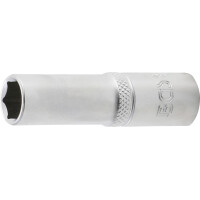 BGS 10531 Steckschlüssel-Einsatz Sechskant, tief | Antrieb Innenvierkant 10 mm (3/8") | SW 11 mm