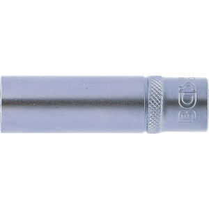 BGS 10532 Steckschlüssel-Einsatz Sechskant, tief | Antrieb Innenvierkant 10 mm (3/8") | SW 12 mm