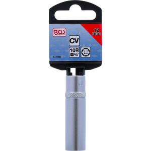 BGS 10532 Steckschlüssel-Einsatz Sechskant, tief | Antrieb Innenvierkant 10 mm (3/8") | SW 12 mm