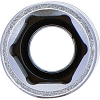 BGS 10532 Steckschlüssel-Einsatz Sechskant, tief | Antrieb Innenvierkant 10 mm (3/8") | SW 12 mm
