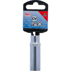 BGS 10534 Steckschlüssel-Einsatz Sechskant, tief | Antrieb Innenvierkant 10 mm (3/8") | SW 14 mm