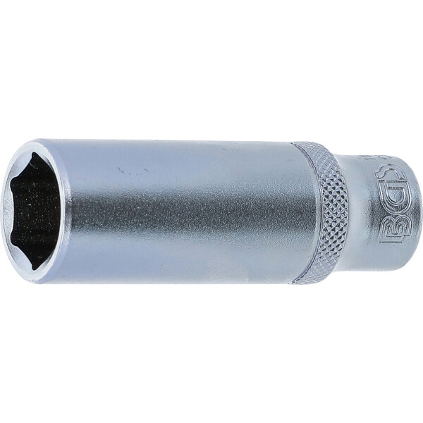 BGS 10535 Steckschlüssel-Einsatz Sechskant, tief | Antrieb Innenvierkant 10 mm (3/8") | SW 15 mm