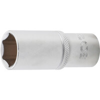 BGS 10539 Steckschlüssel-Einsatz Sechskant, tief | Antrieb Innenvierkant 10 mm (3/8") | SW 19 mm