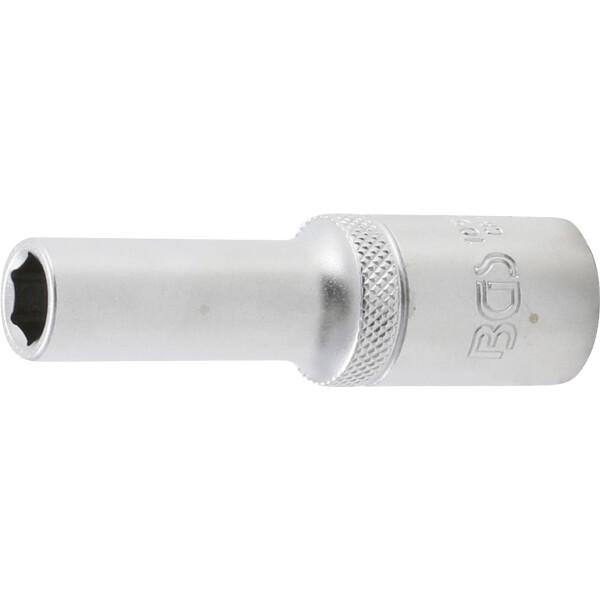 BGS 10550 Steckschlüssel-Einsatz Sechskant, tief | Antrieb Innenvierkant 12,5 mm (1/2") | SW 10 mm