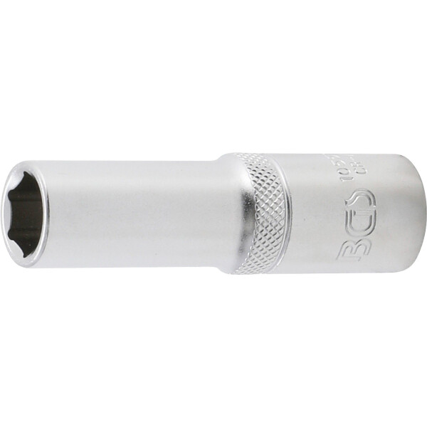 BGS 10553 Steckschlüssel-Einsatz Sechskant, tief | Antrieb Innenvierkant 12,5 mm (1/2") | SW 13 mm