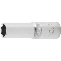 BGS 10553 Steckschlüssel-Einsatz Sechskant, tief | Antrieb Innenvierkant 12,5 mm (1/2") | SW 13 mm