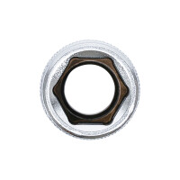 BGS 10554 Steckschlüssel-Einsatz Sechskant, tief | Antrieb Innenvierkant 12,5 mm (1/2") | SW 14 mm
