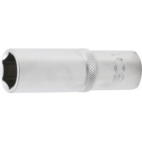 BGS 10557 Steckschlüssel-Einsatz Sechskant, tief | Antrieb Innenvierkant 12,5 mm (1/2") | SW 17 mm