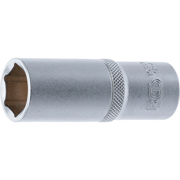 BGS 10560 Steckschlüssel-Einsatz Sechskant, tief | Antrieb Innenvierkant 12,5 mm (1/2") | SW 20 mm