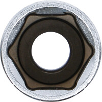 BGS 10562 Steckschlüssel-Einsatz Sechskant, tief | Antrieb Innenvierkant 12,5 mm (1/2") | SW 22 mm