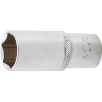 BGS 10564 Steckschlüssel-Einsatz Sechskant, tief | Antrieb Innenvierkant 12,5 mm (1/2") | SW 24 mm