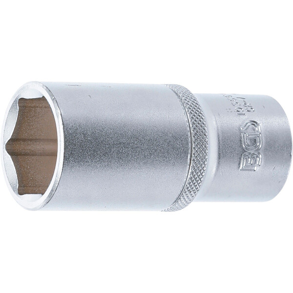 BGS 10566 Steckschlüssel-Einsatz Sechskant, tief | Antrieb Innenvierkant 12,5 mm (1/2") | SW 26 mm
