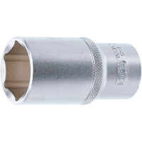 BGS 10570 Steckschlüssel-Einsatz Sechskant, tief | Antrieb Innenvierkant 12,5 mm (1/2") | SW 30 mm