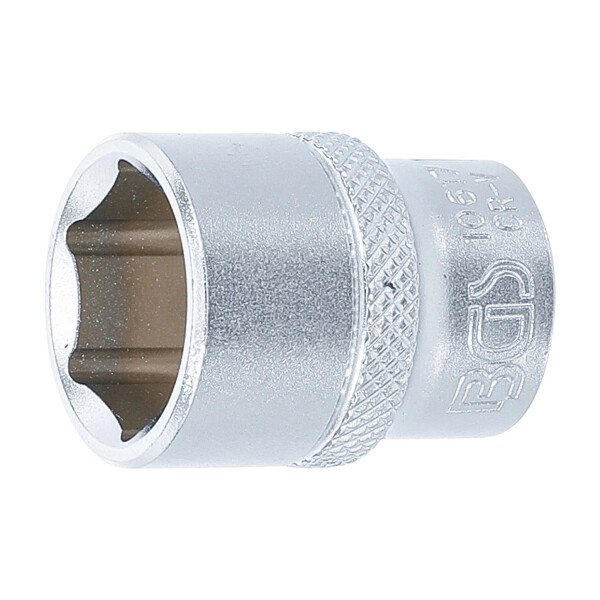 BGS 10617 Steckschlüssel-Einsatz Sechskant | Antrieb Innenvierkant 10 mm (3/8") | SW 17 mm