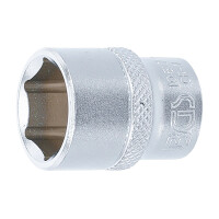 BGS 10617 Steckschlüssel-Einsatz Sechskant | Antrieb Innenvierkant 10 mm (3/8") | SW 17 mm
